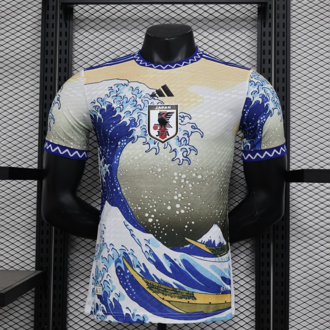 Player Version 2024 Japan Wave Model Soccer Jersey