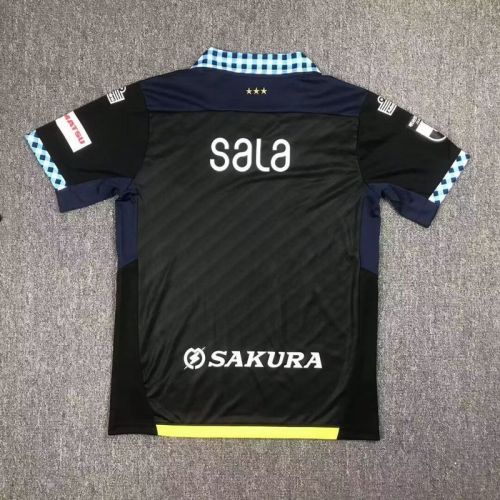 Fans Version 2024-2025 Júbilo Iwata Third Away Black Soccer Jersey