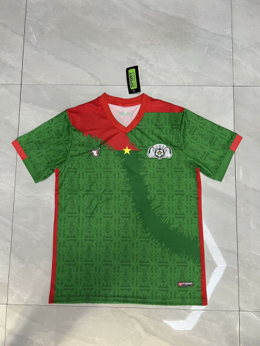 Fan Version 2024 Burkina Faso Home Soccer Jersey