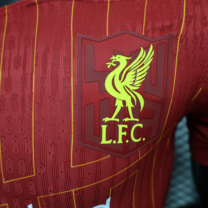 Player Version 2024-2025 Liverpool Home Soccer Jersey
