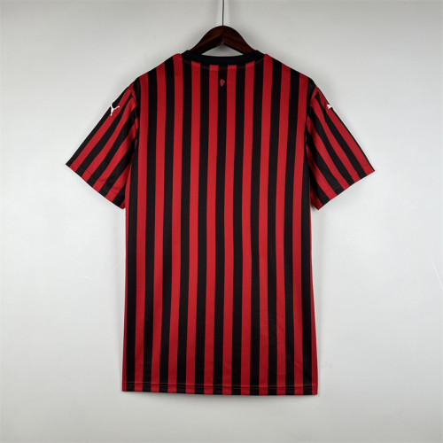 Retro Jersey 2019-2020 AC Milan Home Soccer Jersey Vintage Football Shirt