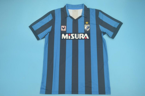Retro Jersey 1989-1990 Inter Milan Home Soccer Jersey Vintage Football Shirt