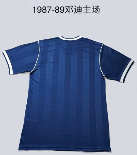 Retro Jersey 1987-1989 Dundee F.C. Home Soccer Jersey Vintage Football Shirt