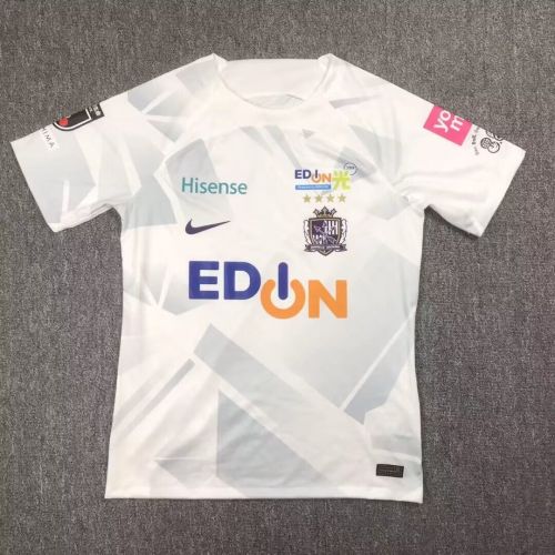 Fans Version 2024-2025 Sanfrecce Hiroshima Away White Soccer Jersey