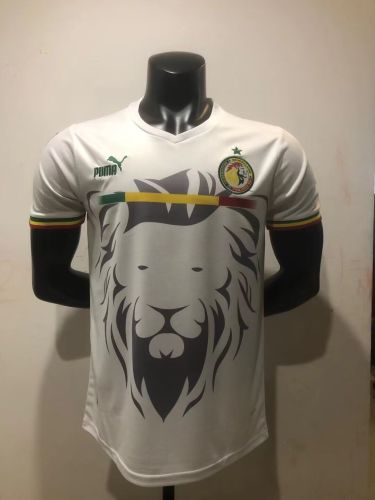 Fan Version 2024 Senegal White Soccer Jersey Football Shirt