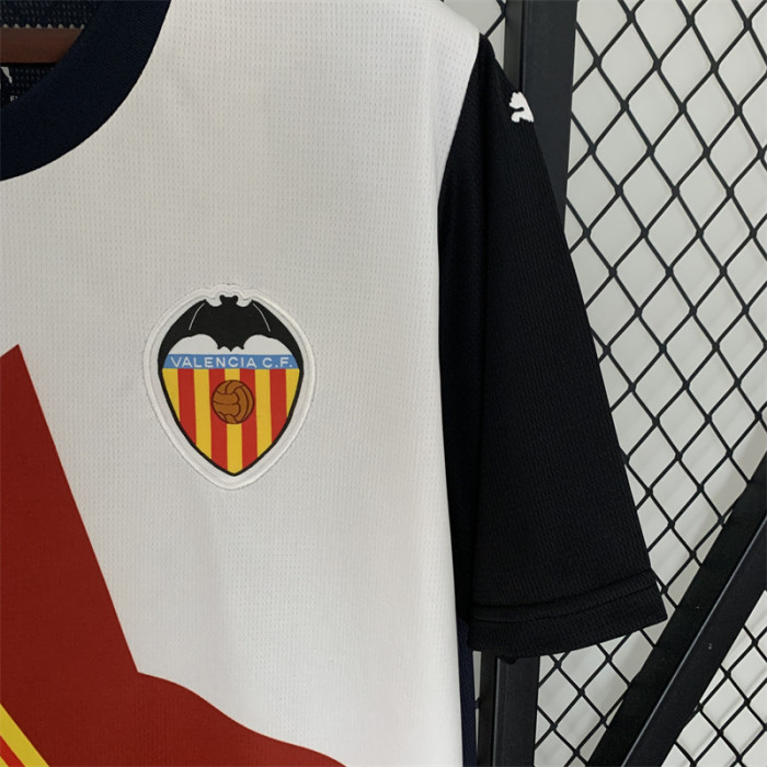 Fan Version 2023-2024 Valencia Colorful Soccer Jersey