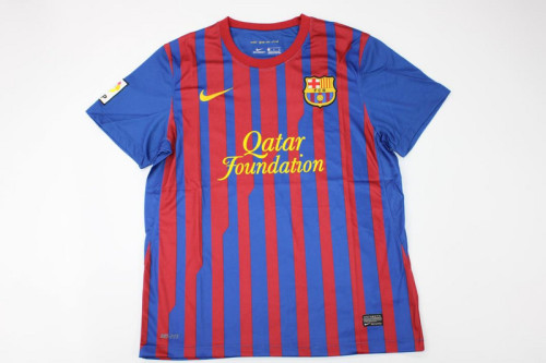 with LFP Patch Retro Jersey 2011-2012 Barcelona Home Soccer Jersey