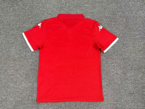 Fans Version 2024 Tunisia Away Red Soccer Jersey