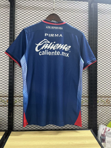 Fan Version 2023-2024 Cruz Azul Home Soccer Jersey