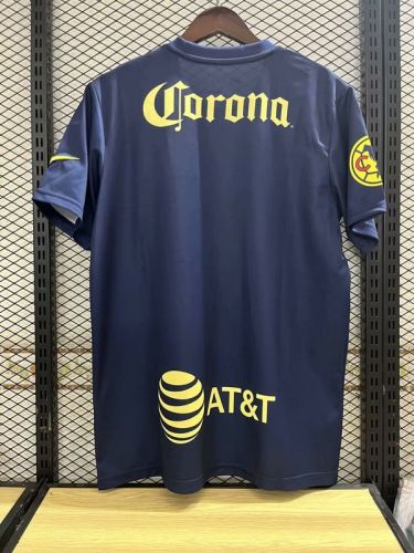 2023-2024 Club America Aguilas Dark Blue Campeon T-Shirt Soccer Jersey