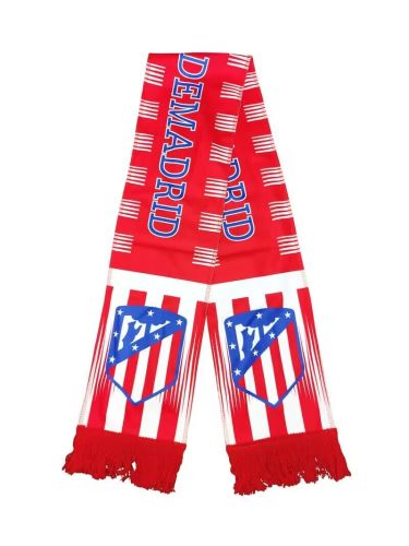 Atletico Madrid Red/White Soccer Scarf Football Scarf