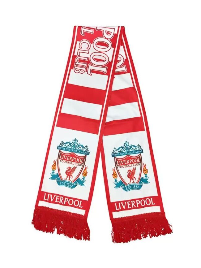 Liverpool Red Soccer Scarf