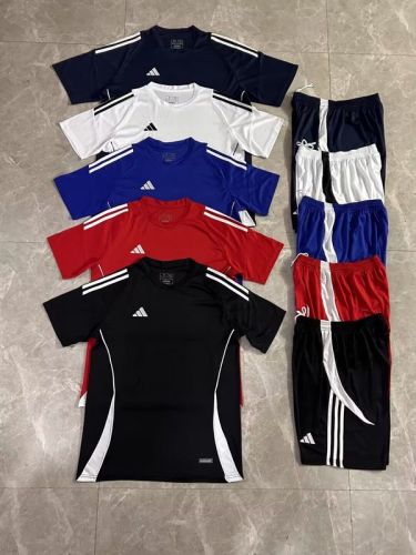 AD735 Blank Soccer Training Jersey Shorts DIY Cutoms Uniform
