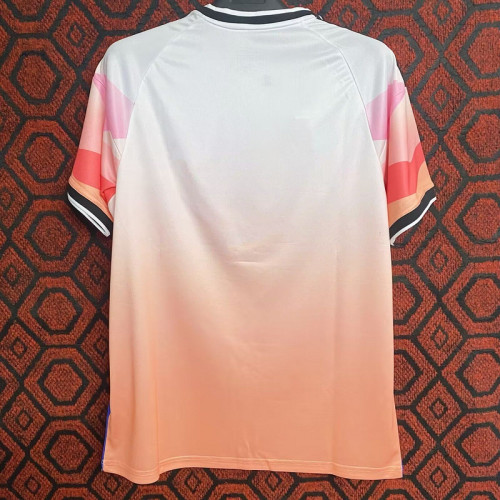 Fan Version 2024 Japan Pink/Blue Soccer Jersey Football Shirt