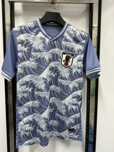 Fan Version 2024 Japan Light Blue Soccer Jersey Football Shirt