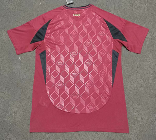 Fan Version 2024 BEL Home Soccer Jersey Football Shirt
