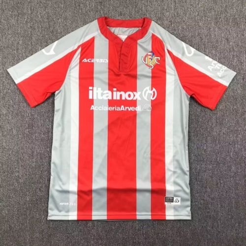 Fan Version 2023-2024 US Cremonese Home Soccer Jersey