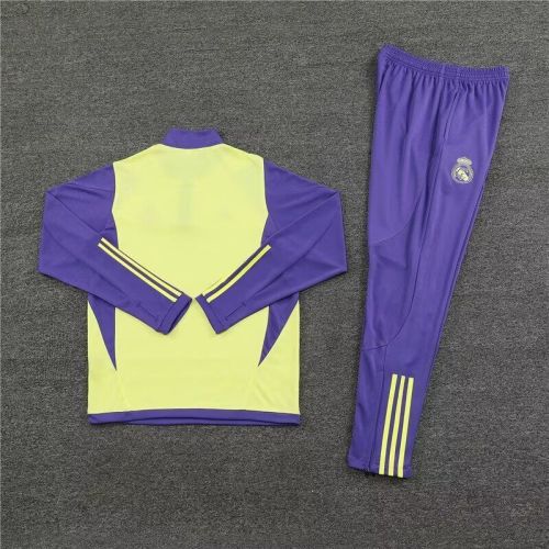 2023-2024 Real Madrid Soccer Training Sweater and Pants
