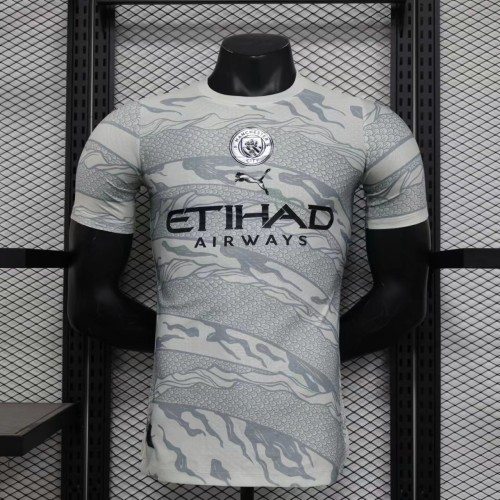 Player Version Manchester City 2024 Year of the Dragon Jersey Man City Football Shirt