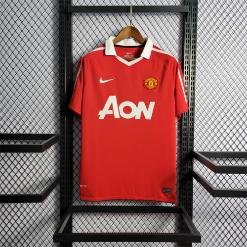 Retro Jersey 2010-2011 Manchester United Home Vintage Soccer Jersey