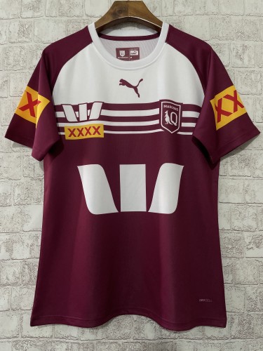 2024 Maroons Rugby Jersey Training Shirt