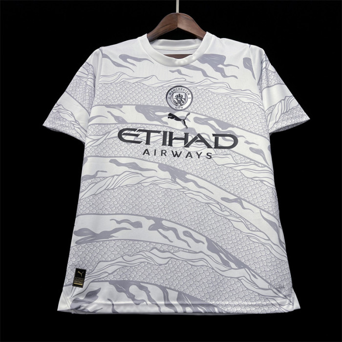 Fan Version Manchester City 2024-2025 Special Edition White Man City Football Shirt