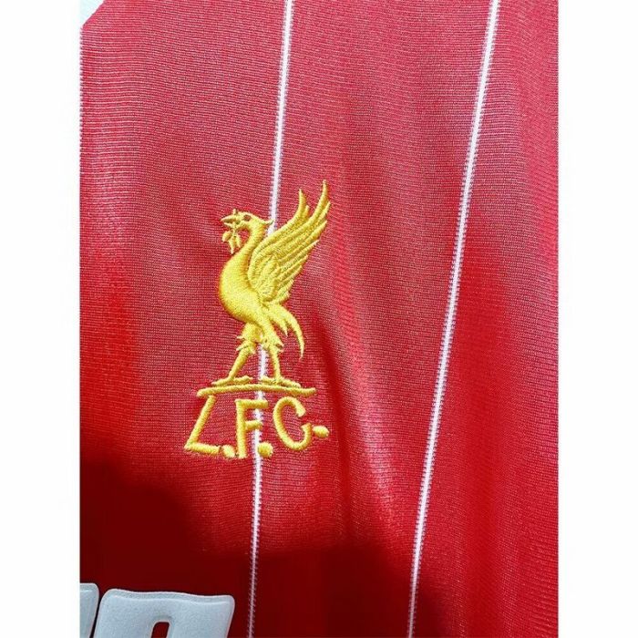 Long Sleeve Retro Jersey 1982-1983 Liverpool Home Soccer Jersey Vintage Football Shirt