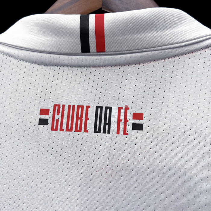 Fans Version 2024-2025 Sao Paulo Home Soccer Jersey