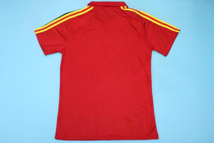 Retro Jersey 1986 BEL Home Soccer Jersey Vintage Football Shirt
