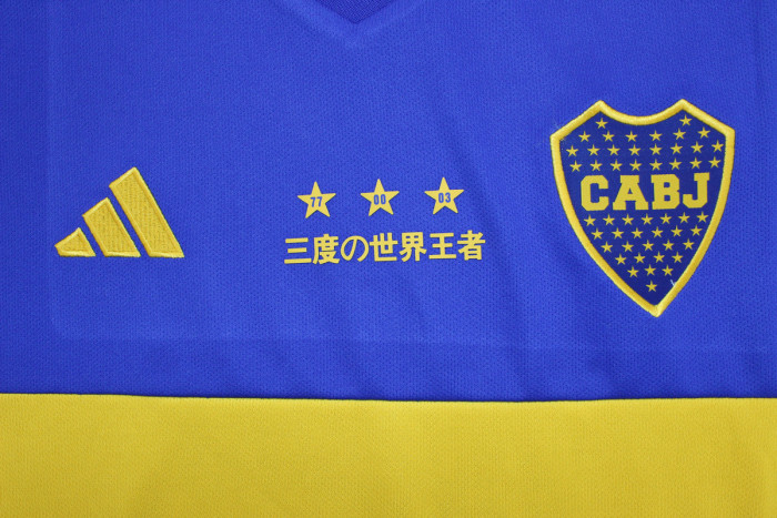 Fan Version Boca Juniors 2023 Anniversary Shirt Soccer Jersey