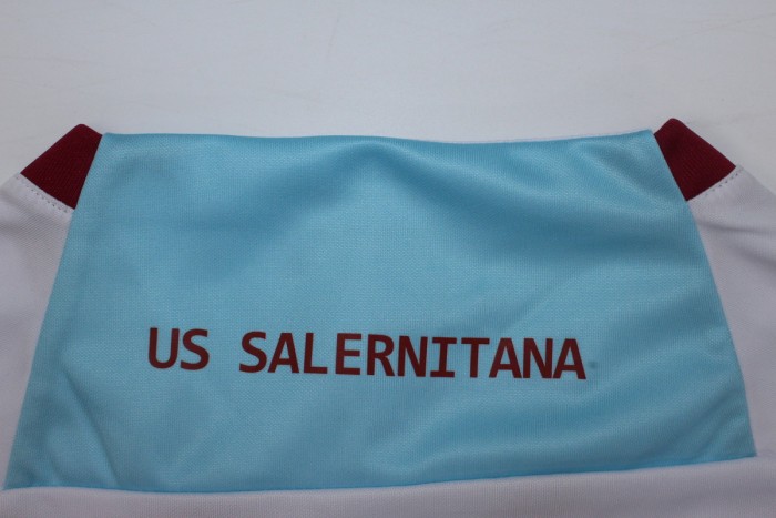 Fan Version 2023-2024 US Salernitana 1919 Away White Soccer Jersey