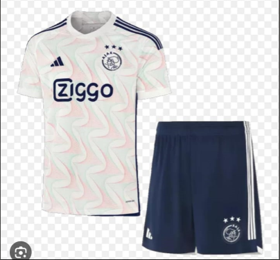 Adult Uniform 2023-2024 Ajax Away Soccer Jersey Shorts