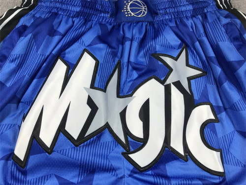 with Pocket 2024 City Edition Orlando Magic NBA Shorts Blue Basketball League Shorts