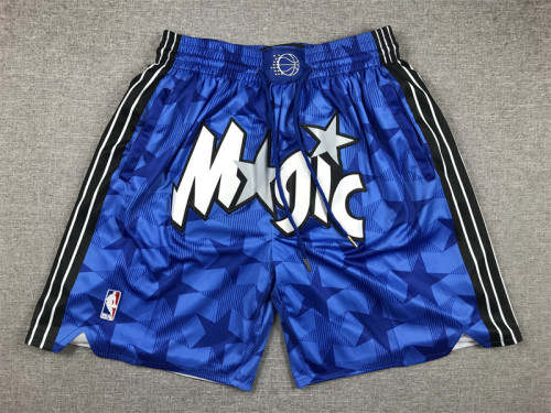 with Pocket 2024 City Edition Orlando Magic NBA Shorts Blue Basketball League Shorts