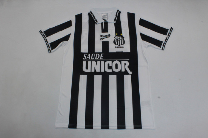 Retro Jersey 1996 Santos 5 M.ASSUNCAO Away Soccer Jersey Vintage Football Shirt