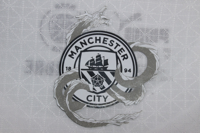 Player Version Manchester City 2024 Year of the Dragon Jersey GREALISH 10 Man City Football Shirt