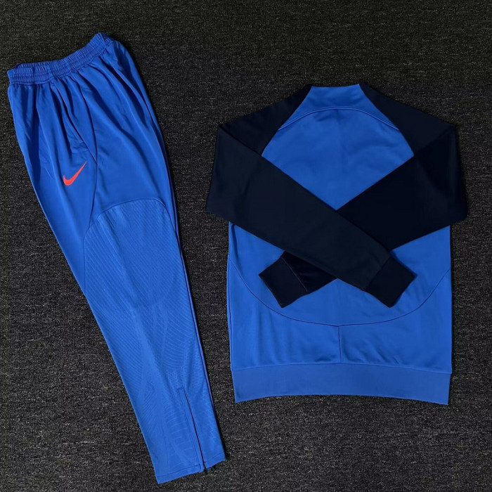 2023-2024 Club America Blue/Black Soccer Training Jacket and Pants