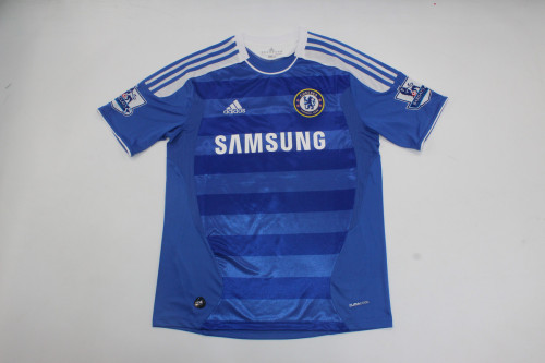 with EPL Patch Retro Jersey Chelsea 2011-2012 Home Soccer Jersey Vintage Football Shirt