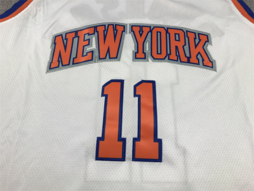 New York Knicks 11 BRUNSON White NBA Jersey Basketball Shirt