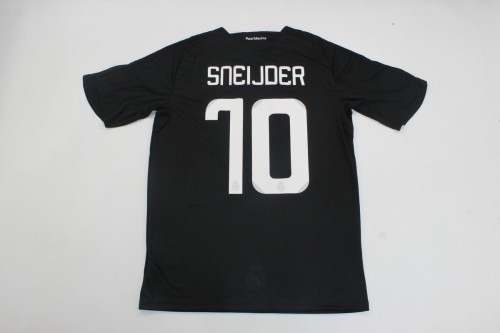 with UCL Patch Retro Jersey 2008-2009 Real Madrid 10 SNEIDJDER Home Soccer Jersey