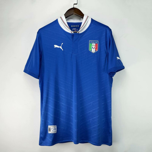 Retro Jersey 2012 Italy Home Soccer Jersey Vintage Football Shirt