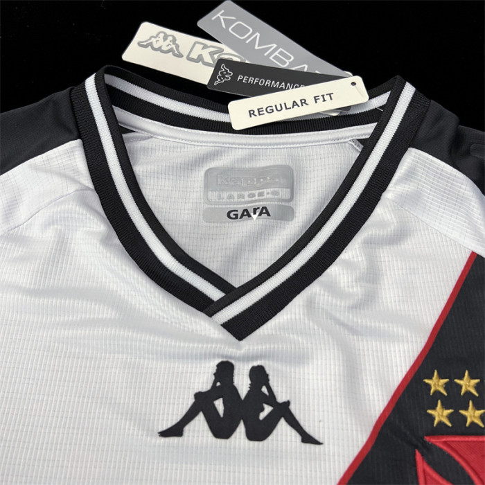 Fan Version 2024-2025 Vasco Da Gama Away White Soccer Jersey