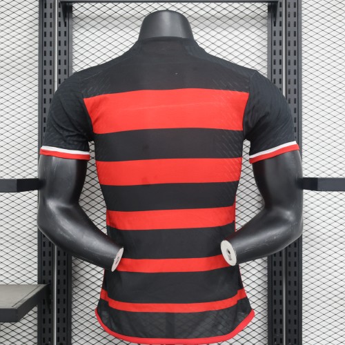 Player Version 2024-2025 Flamengo Home Soccer Jersey Football Shirt