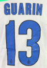 GUARIN 13 Lettering for 2013-2014 Inter Milan Away Jersey