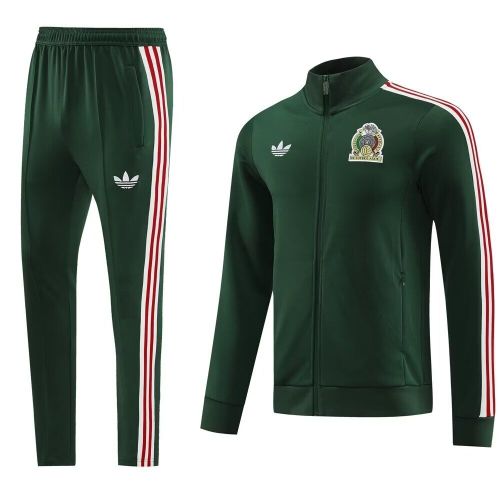 2024 Mexico Green Soccer Training Jacket and Pants
