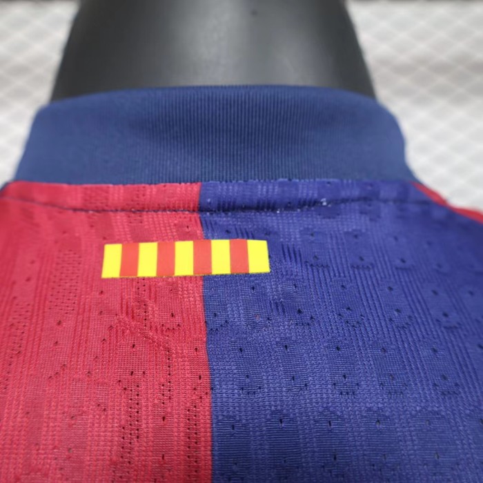 Barca Camisetas de Futbol Player Version 2024-2025 Barcelona Home Soccer Jersey