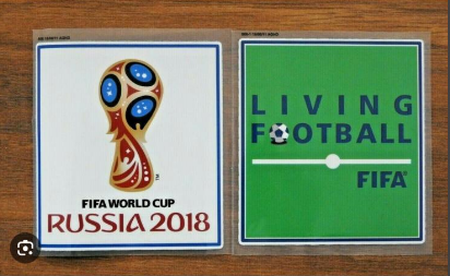 FIFA World Cup Russia 2018 & Living Football Sleeve Patches/Badges
