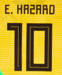 E. Hazard 10 Lettering for 2018-2019 Bel Away Jersey