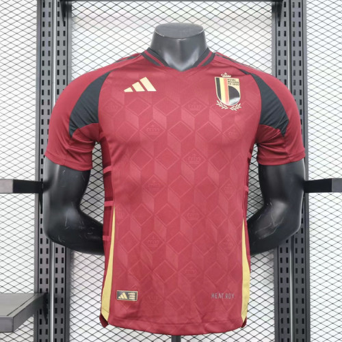 Player Version 2024 BEL Home Soccer Jersey Football Shirt