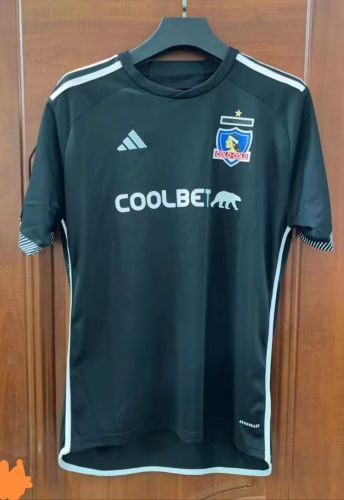 Fans Version 2024-2025 Colo-Colo Away Black Soccer Jersey